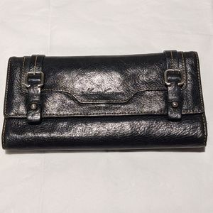 Kenneth Cole Black Leather Wallet.